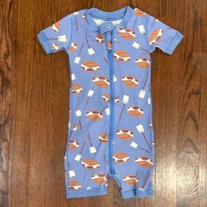 Hanna Andersson Gender S’mores Zip-up Sleeper Pajamas